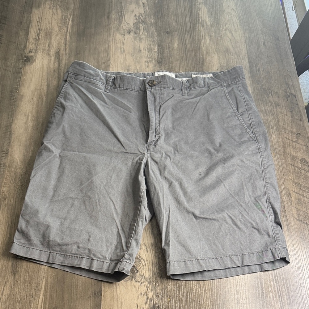 Goodfellow & Co Men's Gray Flat Front Shorts